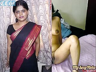 Titillating Glamourous Indian Bhabhi Neha Nair Uncover Pornography Pellicle